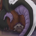 anal anthro anus big_butt black_body black_fur brown_body brown_fur butt butt_sniffing claws duo eyes_closed facesitting fur hand_on_butt long_tail male male/male oral purple_anus purple_hands rimming sex sitting_on_another slightly_chubby smile sniffing snout_fuck spread_butt spreading tail gtskunkrat alucarda_(cherylthehunter72) gtskunkrat_(character) hybrid mammal mephitid murid murine procyonid raccoon rat rodent skunk 1:1 hi_res signature