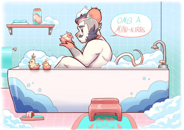 5_fingers anthro bath bath_toy bathing bathing_self bathroom bathtub big_ears bubble bubble_bath choker doormat facial_hair fingers fur goatee hair happy highlights_(coloring) jewelry male mouse_tail multicolored_body multicolored_fur multicolored_hair multicolored_tail multiple_piercings muscular muscular_anthro muscular_male mustache necklace piercing rubber_duck slides_(footwear) solo speech_bubble tail towel lacrima_shiba nintendo pokemon lacrima_shiba_(lacrima_shiba) blaziken combusken generation_3_pokemon humanoid mammal mouse murid murine pokemon_(species) rodent torchic absurd_res hi_res