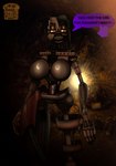 2024 5_fingers absurd_res animatronic artist_name beanontoast big_breasts breasts cave dialogue digital_drawing_(artwork) digital_media_(artwork) endoskeleton english_text eyelashes female fingers five_nights_at_freddy's five_nights_at_freddy's:_security_breach glistening glistening_body green_hair hair hi_res humanoid machine patreon patreon_logo photo_background photography_(artwork) robot robot_humanoid scottgames solo steel_wool_studios teeth text the_mimic_(fnaf) twitter twitter_logo watermark