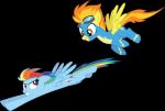 2012 absurd_res alpha_channel amber_eyes cutie_mark duo equine eyewear female feral flying friendship_is_magic fur goggles googles hair hi_res mammal multi-colored_hair my_little_pony pegasus plain_background purple_eyes quanno3 rainbow_dash_(mlp) rainbow_hair spitfire_(mlp) transparent_background two_tone_hair vector wings wonderbolts_(mlp) yellow_fur
Rating: Safe
Score: 4
User: Jatix
Date: March 13, 2014