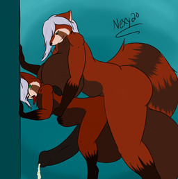 5_fingers abdominal_bulge anal anal_penetration anthro anthro_on_anthro anthro_penetrated anthro_penetrating anthro_penetrating_anthro balls big_balls big_breasts big_penis black_nipples black_nose black_penis bodily_fluids breasts brown_balls duo fingers fondling_internal_bulge fur genital_fluids genitals gloves_(marking) gynomorph gynomorph/male gynomorph_penetrating gynomorph_penetrating_male hair huge_balls huge_breasts huge_penis humanoid_genitalia humanoid_penis hyper hyper_balls hyper_genitalia intersex intersex/male intersex_penetrating intersex_penetrating_male leg_markings male male_penetrated markings multicolored_body multicolored_fur nipples open_mouth penetration penile penile_penetration penis penis_in_ass precum precum_while_penetrated red_body red_fur red_tongue sex slightly_chubby slightly_chubby_anthro slightly_chubby_gynomorph slightly_chubby_intersex socks_(marking) tail tongue tongue_out white_hair nexy ailurid mammal red_panda 2020 hi_res brother_(lore) brother_and_sister_(lore) incest_(lore) sibling_(lore) sister_(lore) twincest_(lore) twins_(lore)