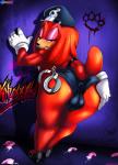 2014 anthro anus balls bent_over bulge butt clothed clothing condom crossdressing cum echidna filled_condom footwear gloves half-closed_eyes hand_on_butt handcuffs hat headgear heels knuckles_the_echidna looking_at_viewer looking_back male one_eye_closed orgasm presenting presenting_hindquarters sega shackles shoes shorts solo sonic_(series) therealshadman thick_thighs video_games
Rating: Questionable
Score: 3
User: forkU
Date: March 21, 2014