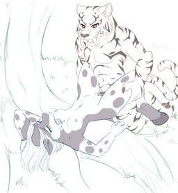 abs anthro anthro_on_anthro anthro_penetrated anthro_penetrating anthro_penetrating_anthro areola biped bodily_fluids breasts claws cum cum_in_vagina cum_inside cum_splatter digitigrade duo ejaculation erection eyelashes facial_markings fangs female female_penetrated finger_claws from_front_position fur fur_markings genital_fluids genitals hair head_markings hooves interspecies kneeling kneeling_sex leg_markings looking_at_another looking_at_partner looking_pleasured lying male male/female male_penetrating male_penetrating_female markings narrowed_eyes nipples nude nude_anthro nude_female nude_male on_back open_mouth orgasm outside outside_sex pawpads penetration penile penile_penetration penis penis_in_vagina plant sex simple_background snout spread_legs spreading table_lotus_position tail tail_markings teeth toe_claws tongue tongue_out tree vaginal vaginal_penetration vulva white_background darkmirage meraence blizzard_entertainment warcraft bovid bovine mammal saberon tauren 2016 artist_collaboration digital_drawing_(artwork) digital_media_(artwork) sketch