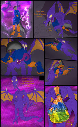 abdominal_bulge ambush animal_genitalia anthro balls balls_outline belly bodily_fluids body_outline bulge butt clothing detailed_background detailed_bulge digestion duo erection erection_under_clothing genital_outline genitals glowing glowing_eyes gun handgun head_imprint humping internal larger_pred latex latex_clothing latex_skinsuit licking male male/male natural_bulge null_bulge oral_vore paws pinned pistol prey_imprint profanity ranged_weapon sheath sheath_outline size_difference skinsuit small_prey soft_vore stomach_acid surprised swallow_whole tasting tenting text tight_clothing tongue vore weapon willing_prey zero_suit conditional_dnp samagthrav2 metroid nintendo altan ridley canid canine canis mammal space_dragon_(metroid) wolf absurd_res comic english_text hi_res sequence