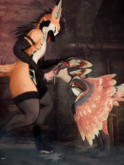 anthro bodily_fluids cum cum_in_mouth cum_inside deep_throat deepthroat_training ejaculation excessive_cum excessive_genital_fluids female forced genital_fluids male male/female oral oral_penetration penetration rape sex lill_esp lill_espion avali rexouium 3d_(artwork) absurd_res digital_media_(artwork) hi_res