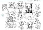 anthro bra breasts cleavage clothed clothing ear_twitch female flustered frustrated fur lying on_back open_clothing open_mouth open_shirt open_topwear shirt shy solo teeth text tongue topwear underwear joze_osaka beastars ai_(beastars) canid canine fox mammal tibetan_sand_fox true_fox 2021 character_name english_text expression_sheet hi_res