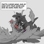 3_fingers 3_toes 4_ears 4_fingers animal_genitalia animal_pussy anthro anus arm_in_pussy ass_up beak beak_fetish belly belly_rub black_body black_feathers black_fur black_sclera blue_eyes bodily_fluids breasts butt canine_genitalia canine_pussy cervical_penetration claws cum cum_from_penis cum_in_beak cum_in_mouth cum_inside cum_string cum_while_penetrated cumshot deep_fisting deep_penetration dialogue dominant dominant_female duo dutch_angle ejaculation erection feathered_wings feathers feet female female_penetrating female_penetrating_intersex female_penetrating_maleherm finger_claws fingers fisting fur genital_fluids genitals good_boy hair hands-free intersex intersex/female intersex_penetrated knot knotted_penis knotted_tapering_penis long_tail looking_at_another looking_down looking_down_at_another looking_down_at_partner looking_pleasured looking_up lying maleherm maleherm/female maleherm_penetrated milking_cum multi_ear nipples nude on_back open_mouth orgasm partially_inside pawpads paws penetration penis petting pink_pawpads pink_penis purple_eyes pussy raised_leg sex simple_background slim speech_bubble submissive submissive_intersex submissive_maleherm sweet_talking tail tapering_penis teeth text toes tuft vaginal vaginal_fisting vaginal_fluids vaginal_orgasm vaginal_penetration white_background white_body white_feathers white_fur winged_arms wings einin fleek_feather fyr_(fenrir784) avali avian bird corvid corvus_(genus) oscine passerine raven 1:1 2025 digital_media_(artwork) english_text hi_res signature sketch