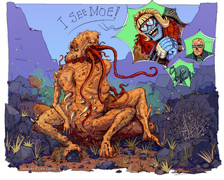 ambiguous_gender blonde_hair blue_body blue_skin bow_tie clothing eyewear facial_hair female glasses group hair heart_glasses machine male metallic_body missing_nose multi_limb mustache new_vegas not_furry nuclear outside radioactive_waste red_bow_tie scrub_brush shirt spikes tentacle_mouth tentacle_tongue tentacles text tongue topwear wearing_glasses wearing_necktie leona-florianova fallout microsoft moe_the_centaur_(fallout) raul_tejada rhonda_(fallout) tabitha_(fallout) centaur_(fallout) flesh_creature ghoul_(fallout) humanoid mister_handy_(fallout) monster robot super_mutant_(fallout) artist_name english_description english_text picture_in_picture