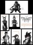 2016 anthro arthropod blue_eyes blush butterfly clothed clothing comic conditional_dnp creating_art dialogue digital_media_(artwork) dress duo english_text faraden female grass insect lagomorph legacy_(ratte) lepidopteran leporid looking_at_viewer lycaena male mammal orange_eyes plant pure_faraden rabbit ratte ratteguhn smile temperate_rainforest_ratteguhn text theta_(ratte)