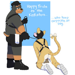 5_fingers age_difference all_fours animal_mask anthro balls bedroom_eyes belly big_belly black_body black_fur black_hair black_nose boots bottomwear brown_body brown_fur clothed clothing converse_shoes crawling dominant dominant_anthro dominant_male eyebrows fingers footwear footwear_only fur furgonomic_headwear furgonomics genitals hair harness hat headgear headwear leash leash_pull leather leather_bottomwear leather_clothing leather_harness leather_hat leather_headgear leather_headwear leather_shorts male male/male male_anthro mask mature_anthro mature_male mostly_nude mostly_nude_anthro mostly_nude_male mullet narrowed_eyes pup_mask raised_eyebrow raised_tail seductive shoes shoes_only shorts simple_background size_difference slightly_chubby sneakers sneakers_only striped_body striped_fur stripes submissive submissive_anthro submissive_male tail tail_motion tailwag tan_body tan_fur topless topless_anthro topless_male whisker_spots white_body white_fur p_rindustries chuck_taylor_all_stars converse chuck_(p_rindustries) will_(p_rindustries) canid canine canis dobermann domestic_cat domestic_dog felid feline felis mammal pinscher 1:1 hi_res signature