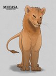 feral grey_background male simple_background solo young thathornycat disney the_lion_king mufasa felid lion mammal pantherine absurd_res colored hi_res sketch