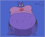 2_toes anthro big_breasts blue_border blueberry_inflation blush border breasts feet female huge_breasts leaking_juice morbidly_obese obese overweight purple_body purple_scales scales simple_background solo spots teats toes udders yellow_eyes mirrorg zed_(scales) bovid bovine cattle hybrid kobold kowbold mammal scalie 2021 absurd_res digital_media_(artwork) hi_res male_(lore)