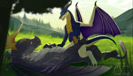 cowgirl_position duo female feral feral_penetrated feral_penetrating forest forest_background from_front_position male male/female nature nature_background on_bottom on_top penetration plant sex tree mikeantilike_(artist) pandoraingrid_(artist) mythology dragon mythological_creature mythological_scalie scalie animated hi_res high_framerate no_sound short_playtime webm