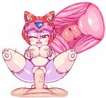 anthro anthro_penetrated armor balls big_dom_small_sub biped black_nose blue_eyes blush bodily_fluids breasts cervix clitoris conditional_dnp cybernetics cyborg domestic_cat dominant duo erection exed_eyes eyelashes felid feline felis female female_on_human female_penetrated fur genital_fluids genitals headgear helmet hi_res hindpaw holding_breast human human_on_anthro human_penetrating human_penetrating_anthro humanoid_genitalia humanoid_penis internal interspecies larger_male long_tail lying machine male male/female male_on_anthro male_penetrating male_penetrating_female mammal mostly_nude motion_lines multicolored_body multicolored_fur nipples on_back one_eye_closed open_mouth pawpads paws penetration penile penile_penetration penis penis_in_pussy pink_nipples pink_pawpads polly_esther precum purple_body purple_fur pussy red_tail samurai_pizza_cats sex short_stack simple_background size_difference smaller_female smaller_penetrated spread_legs spreading tail tan_body tan_fur tan_penis two_tone_body two_tone_fur vaginal vaginal_fluids vaginal_penetration white_background