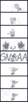 ambiguous_gender bodily_fluids bottomwear candy chocolate clothed clothing crying dessert dialogue feathered_wings feathers food halo loincloth loincloth_only not_furry pointy_ears saliva solo sound_effects tears teeth text topless watery_eyes wings plaguebirb angel goblin humanoid absurd_res comic hi_res
