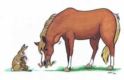 age_difference animal_genitalia bad_parenting brown_body brown_fur feral feral_pred feral_prey forced fur genitals grass green_grass group head_first hooves inside_mouth larger_pred male male/male multiple_prey neck_bulge nervous older_pred open_mouth oral_vore partially_inside plant scared_prey sheath simple_background size_difference struggling struggling_prey swallowing tail unwilling_prey vore whiskers white_background white_body white_fur willing_pred young young_prey roz_gibson equid equine horse lagomorph leporid mammal rabbit 2010 colored dated signature