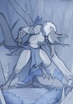4_toes 5_fingers anthro breasts claws clothed clothed_anthro clothed_female clothing duo feet female finger_claws fingers front_view fur open_mouth outside standing tail teeth toe_claws toes tongue lizet vivian_(lizet) deer komodo_dragon lizard mammal monitor_lizard reptile scalie 2025 digital_media_(artwork) hi_res