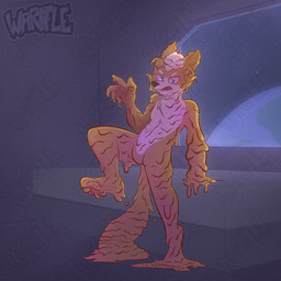 anthro food food_transformation goo_transformation implied_transformation male melting simple_background solo standing transformation warffle nintendo star_fox fox_mccloud canid canine food_creature fox goo_creature ice_cream_creature mammal 1:1 digital_media_(artwork) hi_res