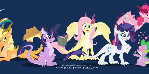 <3 alpha_channel applejack_(mlp) blood-asp0123 book claws cowboy_hat cutie_mark dragon equine female feral flirting fluttershy_(mlp) friendship_is_magic hat horn love mammal my_little_pony pinkie_pie_(mlp) plain_background rainbow_dash_(mlp) rarity_(mlp) ring scalie spike_(mlp) transformation transparent_background twilight_sparkle_(mlp) wings
Rating: Safe
Score: 20
User: darknessRising
Date: November 28, 2013
