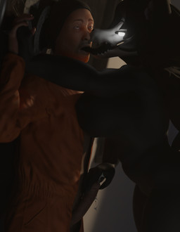 anthro bodily_fluids breasts cum dominant dominant_female duo excited female genital_fluids genitals glowing glowing_eyes human_on_anthro interspecies long_tongue male male/female penetration penis scp-1471 teasing teasing_with_hand tongue tongue_mouth tongue_penetration wide_hips darkdesire da.nilkaz_(modeler) scp_foundation d-class scp-1471-a scp-1471-a_(da.nilkaz) canid canine human malo mammal 3d_(artwork) blender_(artwork) blender_cycles_(artwork) digital_media_(artwork) hi_res