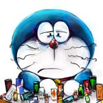 anthro bell beverage beverage_can blue_body blue_fur can collar container energy_drink front_view fur furniture machine male mouth_closed narrowed_eyes red_collar red_nose simple_background solo table whiskers white_background white_body white_fur mt_tg doraemon monster_energy red_bull doraemon_(character) domestic_cat felid feline felis mammal robot 1:1 2020 digital_media_(artwork) digital_painting_(artwork) shaded