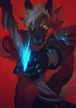 anthro armor black_body black_ears black_horn bow_(weapon) cheek_frill ear_piercing ear_ring front_view hair holding_arrow holding_bow_(weapon) holding_object holding_ranged_weapon holding_weapon horn looking_at_viewer male male_anthro messy_hair mouth_closed no_pupils piercing ranged_weapon red_background red_body ring_piercing simple_background solo standing weapon white_hair yellow_eyes darkgem mythology soren_ashe dragon mythological_creature mythological_scalie scalie half-length_portrait portrait