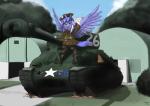 2013 australian_flag equine female feral friendship_is_magic grass green_eyes gun hair hangar hat horn horse long_hair mariah_wolves_(mlp) military military_uniform my_little_pony open_mouth original_character pony ranged_weapon siberwar sky smile smoke tank uniform weapon winged_unicorn wings
Rating: Safe
Score: 8
User: Deatron
Date: October 29, 2013