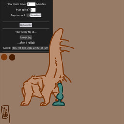 4_arms all_fours anus dildo dildo_insertion female feral genitals knot knotted_dildo knotting long_tail multi_arm multi_limb penetration riding_dildo sex_toy sex_toy_insertion short_loop solo tail teats teats_on_ground vaginal vaginal_penetration vulva muddymaggot mauvit'fur du'wehyi 1:1 animated