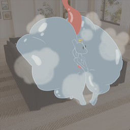 anthro big_butt butt furniture huge_butt hyper hyper_butt male musk musky_butt sofa solo hollowedwood nintendo pokemon generation_1_pokemon legendary_pokemon mewtwo pokemon_(species) 1:1 absurd_res hi_res
