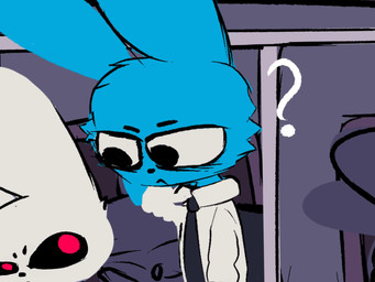 animal_genitalia animal_penis anthro big_butt big_penis blue_body blue_fur bus butt clothed clothing commercial_vehicle duo equine_genitalia equine_penis femboy fur genitals huge_butt huge_penis male male/male penis public thong train underwear vehicle white_body white_fur ersal g0th1cc ersal_(character) slug_the_bunny equid equine horse lagomorph leporid mammal rabbit 4:3 animated hi_res no_sound short_playtime video