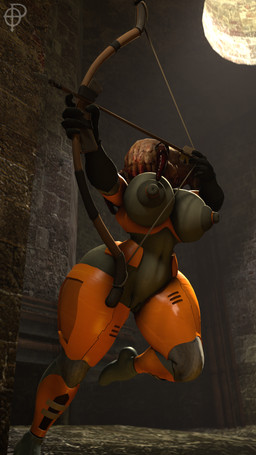 5_fingers areola arrow_(weapon) big_areola big_breasts bow_(weapon) breasts curvy_figure detailed_background female fingers grey_body hev_suit hourglass_figure huge_areola huge_breasts huge_hips huge_thighs inside light_body multicolored_body nipples nude nude_female nude_humanoid orange_body puffy_nipples ranged_weapon sewer small_waist solo thick_thighs two_tone_body voluptuous voluptuous_female voluptuous_humanoid weapon wide_hipped_female wide_hipped_humanoid wide_hips ordinary_pictures kabalmystic_(modeler) half-life valve lamarr alien animate_inanimate headcrab humanoid living_clothing 2025 3d_(artwork) 9:16 digital_media_(artwork) hi_res source_filmmaker_(artwork) watermark