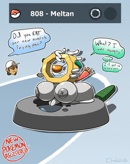 1_eye after_transformation amber_eyes anthro big_breasts big_butt big_nipples breasts butt cleavage clothed clothing cookware duo female feral frying_pan hair human_to_anthro kitchen_utensils male micro mind_alteration nipples number nut_(hardware) pokedex_number pokemon_professor screws size_difference smaller_female species_transformation text thick_thighs tools transformation white_hair wire_hair chabble nintendo pokemon professor_burnet professor_kukui elemental_creature generation_7_pokemon goo_creature human legendary_pokemon mammal meltan metal_creature mineral_fauna pokemon_(species) english_text hi_res