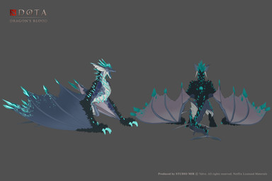 arm_fur back_fur back_spikes biped bipedal_feral black_body black_fur black_sclera blue_body blue_claws blue_eyes blue_insides blue_membrane blue_scales blue_teeth blue_tongue blue_wings chest_spike claws copyright_symbol countershade_neck countershade_scales countershade_torso countershading crystal_spikes ear_fins exposed_teeth female female_feral feral fin fur furrowed_eyebrows grey_background head_crest leg_fur membrane_(anatomy) membranous_wings multiple_angles open_mouth pupils scales sharp_teeth simple_background slim_female slim_feral slit_pupils small_waist snout solo spikes spikes_(anatomy) spread_wings symbol tail tail_fin teeth text tongue ventral_scales white_body white_countershading white_membrane white_wings wing_claws winged_arms wings il_kwang_kim snkkof dota dota_dragon's_blood european_mythology mythology netflix valve valve_corporation lirrak aquatic aquatic_dragon deity dragon eldwurm_(dragon's_blood) furred_dragon furred_scalie mythological_creature mythological_scalie scalie western_dragon wyvern 2021 3d_(artwork) absurd_res cel_shading concept_art copyright_name digital_media_(artwork) english_description english_text full-length_portrait hi_res multiple_images official_art portrait shaded