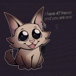 :3 all_fours ambiguous_gender baby big_pupils daww dialogue dilated_pupils earrings_only feral fur huge_ears innocent_expression pupils solo tan_body tan_fur text text_background young young_ambiguous young_feral ajthecrocodile garn47 car_(garn47) domestic_cat felid feline felis mammal english_text