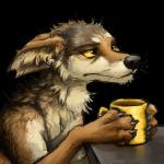 1:1 2016 :| alpha_channel ambiguous_gender black_body black_claws black_eyes black_fur black_nose black_pawpads brown_body brown_fur bust_portrait canid canine canis claws coffee_mug container coyote cup digital_media_(artwork) disappointed feral fur furniture half-closed_eyes holding_container holding_cup holding_object icon kenket mammal multicolored_body multicolored_fur narrowed_eyes pawpads paws portrait reaction_image side_view simple_background solo sticker table tan_eyes tired toe_claws transparent_background white_body white_fur yellow_eyes yellow_sclera