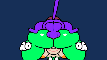 anal anal_penetration anthro ball balls big_balls big_butt big_penis bodily_fluids butt cum cum_drip cum_in_ass cum_inflation cum_inside dripping duo female genital_fluids genitals humanoid_genitalia humanoid_penis inflation larger_sub leaking_cum male male/female orgasm penetration penis size_difference submissive vulva superiorfox bob_(superiorfox) lucy_swallows alien domestic_cat felid feline felis mammal reptile scalie snake 2d_animation animated
