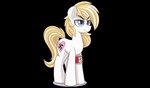 alpha_channel annoyed armband aryanne_(character) blonde_hair blue_eyes cutie_mark equid equine fan_character female hair hasbro hi_res horse mammal my_little_pony nazi nignogs pony simple_background solo swastika transparent_background