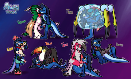 3_toes 4_fingers ambiguous_penetration anal anal_penetration antennae_(anatomy) anthro anthro_on_anthro anthro_on_feral anthro_penetrated anthro_penetrating anthro_penetrating_anthro asphyxiation balls beak bestiality big_butt big_penis biped black_antennae black_beak black_body black_claws black_clothing black_exoskeleton black_eyes black_feathers black_footwear black_nose black_scales black_shoes blue_balls blue_body blue_eyes blue_hair blue_penis blue_scales blue_sclera blush bodily_fluids bottomwear bottomwear_down bow_tie breath_play brown_body brown_feathers butt chest_tuft claws clothed clothed/nude clothing cowgirl_position cum cum_from_ass cum_in_ass cum_inside cum_on_penis cumshot digitigrade drooling drowning ejaculation erection excessive_drooling exoskeleton eyes_closed eyewear feathers feet female female_on_top female_penetrated feral feral_penetrating feral_penetrating_anthro finger_claws fingerless_gloves fingers footwear from_front_position frottage fur genital_fluids genitals glans glasses gloves gloves_(marking) green_body green_bottomwear green_clothing green_feathers green_gloves green_handwear green_shorts grey_body grey_claws grey_eyewear grey_fur grey_glasses grey_hair grey_scales grin group hair half-closed_eyes handjob handwear hat headgear headwear heart_eyes heart_symbol holding_breath hug humanoid_genitalia humanoid_penis interspecies kerchief kissing larger_anthro larger_male larger_penetrated leg_markings licking looking_down looking_pleasured looking_up lotus_position lying male male/female male/male male_on_bottom male_on_top male_penetrated male_penetrating male_penetrating_female male_penetrating_male markings masturbation mawplay missionary_position mostly_nude motion_lines narrowed_eyes nude on_back on_bottom on_one_leg on_top open_mouth oral orange_beak orange_eyes orgasm partially_clothed penetration penile penile_masturbation penis penis_lick penises_touching pink_clothing pink_eyes pink_footwear pink_glans pink_hat pink_headwear pink_penis pink_pupils pink_sclera pink_shoes power_bottom precum puffed_cheeks pupils purple_eyes red_beak red_body red_bow_tie red_kerchief red_pupils red_scales saliva scales sex sharp_teeth shirt shoes shorts shorts_down size_difference smaller_anthro smaller_male smile socks_(marking) spots spotted_body spotted_feathers spread_wings squint standing talons teeth thick_thighs toe_claws toes tongue tongue_out topwear tuft vein veiny_penis white_balls white_body white_clothing white_exoskeleton white_eyes white_feathers white_fur white_shirt white_spots white_topwear wings yellow_beak yellow_body yellow_exoskeleton yellow_feathers yellow_fur yellow_kerchief yellow_sclera ultilix nintendo pokemon ulti_(ultilix) araquanid avian canid canine decidueye generation_7_pokemon lizard lycanroc mammal midnight_lycanroc pokemon_(species) reptile ribombee salandit scalie toucannon 2025 5:3 cel_shading digital_drawing_(artwork) digital_media_(artwork) hi_res shaded