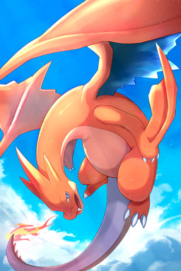3_fingers 3_horns 3_toes 4_wings ambiguous_anthro ambiguous_gender anthro back_wings blue_eyes blue_sky claw_fingers claw_toes claws cloud countershade_scales countershading day fangs feet fingers fire flaming_tail flying grey_claws horn light membrane_(anatomy) membranous_wings multi_horn multi_wing multicolored_body multicolored_scales open_mouth orange_body orange_horn orange_scales orange_tail orange_wings outside pink_tongue pupils scales semi-anthro sky skyscape snout solo spread_wings tail tan_body tan_scales tan_tail teal_membrane teal_wings teeth toes tongue two_tone_body two_tone_scales two_tone_tail two_tone_wings white_pupils winged_arms wings rumine mythology nintendo pokemon dragon generation_6_pokemon mega_charizard mega_charizard_y mega_evolution mythological_creature mythological_scalie pokemon_(species) scalie 2026 hi_res lighting shaded