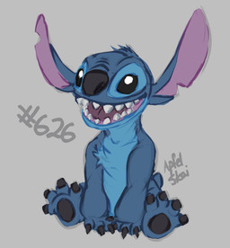 4_fingers 4_toes black_claws black_eyes black_nose black_pawpads blue_body blue_fur chest_tuft claws feet fingers fur head_tuft notched_ear open_mouth open_smile pawpads simple_background small_tail smile solo tail tan_background toes tuft bd3457 disney lilo_and_stitch stitch_(lilo_and_stitch) alien experiment_(lilo_and_stitch) 2015 colored_sketch digital_drawing_(artwork) digital_media_(artwork) signature sketch