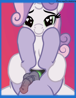 anal anal_penetration animal_genitalia animal_penis duo equine_genitalia equine_penis female female_penetrating female_penetrating_male feral first_person_view genitals horn male male/female male_penetrated male_pov object_in_ass pegging penetration penis sex sex_toy sex_toy_in_ass sex_toy_insertion toying_partner age3rcmature friendship_is_magic hasbro my_little_pony mythology sweetie_belle_(mlp) equid equine mammal mythological_creature mythological_equine unicorn animated