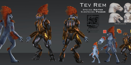 3_fingers 3_toes animal_genitalia animal_penis ankle_tuft anthro arm_tattoo arm_tuft armor back_tattoo butt claws digitigrade erection face_covered feather_hair feather_tuft feathered_crest feathers feet finger_claws fingers front_view full_armor genitals glowing glowing_eyes head_crest headgear helmet leg_tuft male nude orange_eyes penis pseudo_hair rear_view red_body red_feathers short_tail shoulder_tuft solo standing tail tapering_penis tattoo text toe_claws toes tuft unusual_anatomy unusual_genitalia unusual_penis stefaink halo_(series) microsoft xbox_game_studios fan_character tev_rem alien avian kig-yar scalie t'vaoan colored english_text hi_res model_sheet