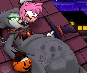 abdominal_bulge ambiguous_gender ambiguous_pred anthro black_clothing black_coat black_topwear clothing coat cruel_pred evil_face face_imprint female female_prey fur gloves glowing glowing_eyes green_eyes group hand_imprint handwear holidays humanoid_pred imprint lying on_back on_roof outside pink_body pink_fur pumpkin_basket struggling struggling_prey swallowing topwear trio unwilling_prey vore white_clothing white_gloves white_handwear xcosmicfetishx halloween nights_into_dreams sega sonic_the_hedgehog_(series) amy_rose nights_(nights_into_dreams) rouge_the_bat bat eulipotyphlan hedgehog humanoid mammal 2025 hi_res watermark