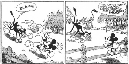 4_fingers anthro bottomwear bucket clothed clothing container dialogue female fingers footwear gloves group handwear horn male milk open_mouth outside pants plant quadruped question_mark shoes tail teats text tree trio udder_milking udders floyd_gottfredson disney public_domain mickey_mouse bovid bovine cattle mammal mouse murid murine rodent 1930 20th_century absurd_res ancient_art black_and_white dated english_text hi_res monochrome signature