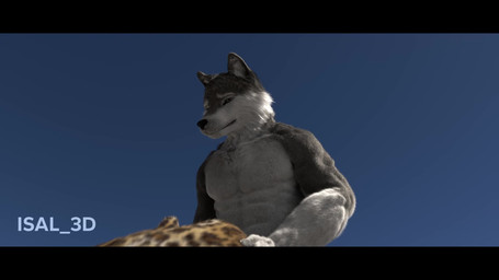 anal anal_penetration anthro anthro_on_anthro anthro_penetrated anthro_penetrating detailed_background detailed_fur duo fur looking_pleasured male male/male muscular muscular_male penetration upside_down isal canid canine canis felid jaguar leopard mammal pantherine wolf 16:9 3d_(artwork) 3d_animation animated detailed digital_media_(artwork) hi_res no_sound promotional_material short_playtime video watermark widescreen