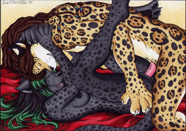 anthro bed breasts duo eagle_position erection eyes_closed female female_penetrated from_front_position furniture genitals hair kalika_tybera legs_up lying male male/female male_penetrating male_penetrating_female missionary_position nipples nude on_back on_bed penetration penile penile_penetration penis penis_in_vagina sex tail vaginal vaginal_penetration vulva unknown_artist domestic_cat felid feline felis mammal source_request