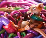 3_toes anal anal_penetration anal_prolapse animal_genitalia animal_penis anthro anus balls bdsm bondage bound erection feet feral fur genitals half-closed_eyes lying male male_penetrated narrowed_eyes nude on_back open_mouth parasite pawpads penetration penis prolapse prolapse_penetration restrained sex solo spread_legs spreading stretched_anus teeth toes scimunk disney zootopia duke_weaselton mammal mustelid musteline true_musteline weasel worm 3d_(artwork) digital_media_(artwork) hi_res