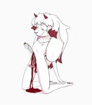 anthro bodily_fluids genitals gore guts gutspill male organs penis snuff solo tears young frankrainbowrichard absurd_res hi_res