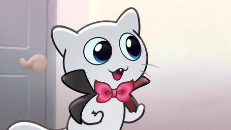 anthro clothed clothing costume dancing female fur group hair holidays male smile tail white_body white_fur priveranimation creu_cat halloween creu krek_(creu_cat) liu-liu mek_(creu_cat) muji_(creu_cat) petita printy domestic_cat felid feline felis mammal 16:9 2023 animated digital_media_(artwork) hi_res long_playtime sound video voice_acted widescreen