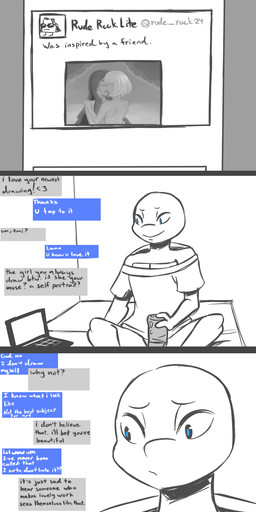2019 anthro blue_eyes chat_box clothed clothing comic computer dialogue english_text female hi_res human inkyfrog laptop leonardo_(tmnt) male mammal off_shoulder partially_colored raphael_(tmnt) reptile scalie shell simple_background sitting solo teenage_mutant_ninja_turtles text turtle white_background
Rating: Safe
Score: 2
User: JAKXXX3
Date: March 18, 2019 2019 anthro blue_eyes chat_box clothed clothing comic computer dialogue english_text female hi_res human inkyfrog laptop leonardo_(tmnt) male mammal off_shoulder partially_colored raphael_(tmnt) reptile scalie shell simple_background sitting solo teenage_mutant_ninja_turtles text turtle white_background
Rating: Safe
Score: 2
User: JAKXXX3
Date: March 18, 2019